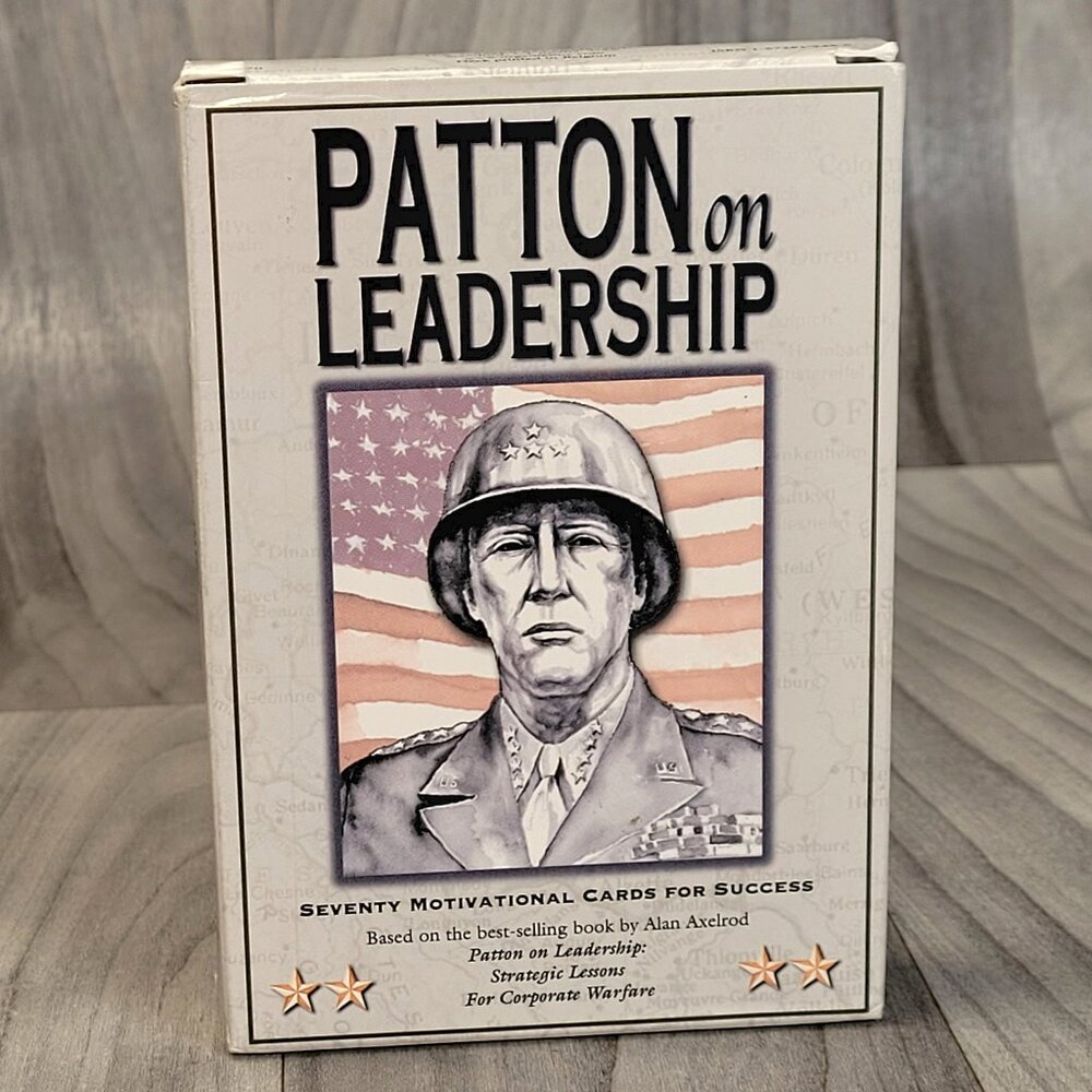 Patton on Leadership: Seventy Motivational Cards for Success NEW
